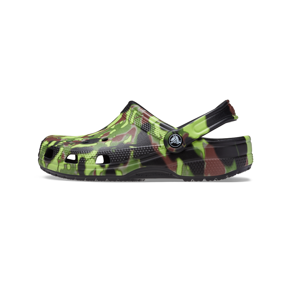 Miniaturbild: Crocs® Classic Spray Camo Clog in Black/Camouflage (Schwarz)