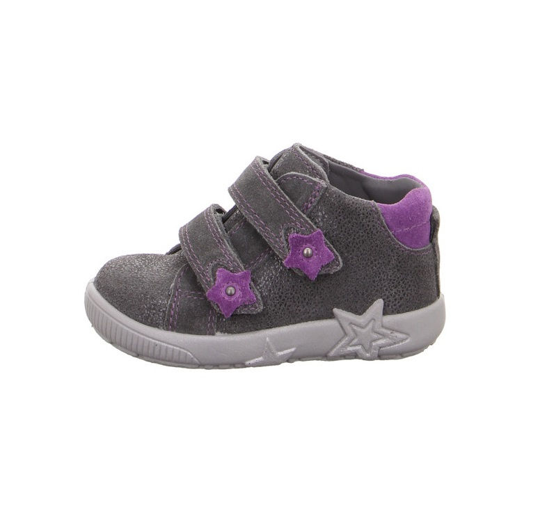 Miniaturbild: Superfit Lauflernschuh Starlight grau/lila