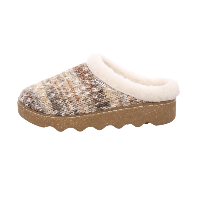 Miniaturbild: Rohde Damen Hausschuh Foggia-D in GINGER