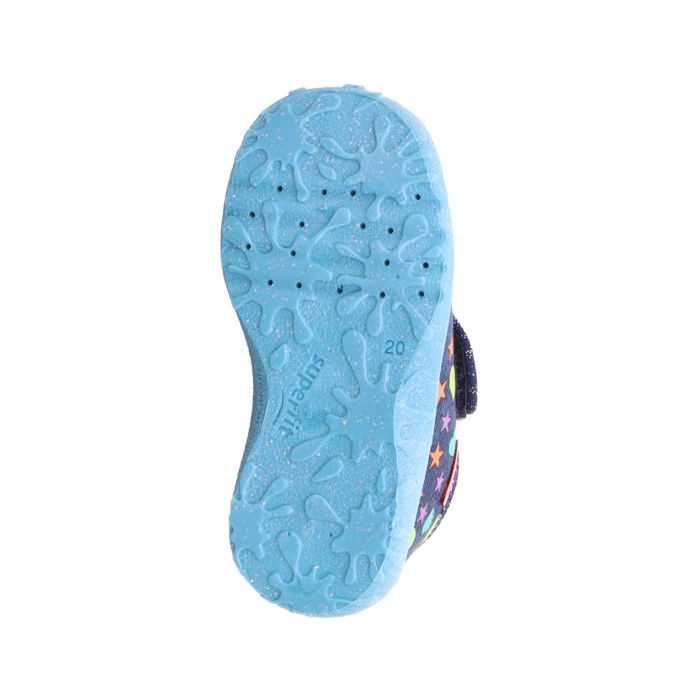 Miniaturbild: superfit® Hausschuh Spotty in Blau/mehrfarbig