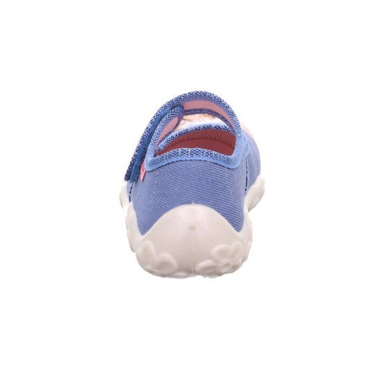 Miniaturbild: superfit® Hausschuh Bonny in Blau/Mehrfarbig (Pferde-Motiv)