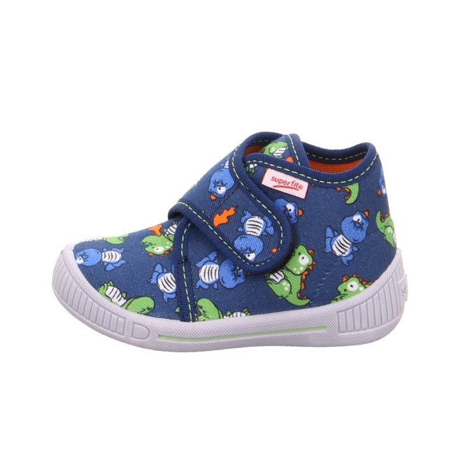 Miniature : Superfit Hausschuh Bully (Blau Multi)