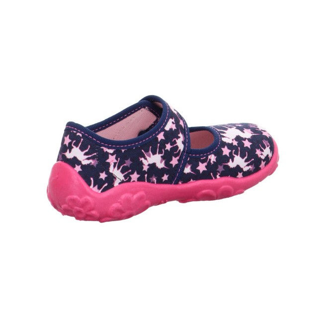 Miniaturbild: superfit® Hausschuh Bonny in grau/rosa (Einhorn)