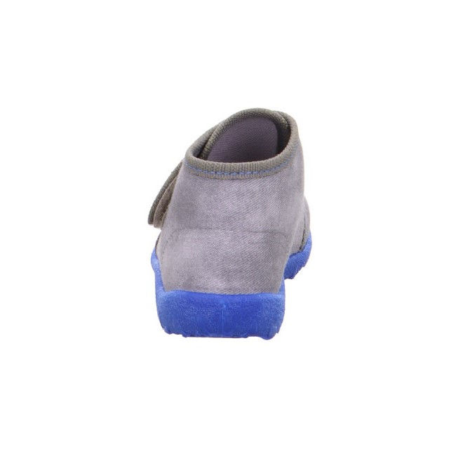 Miniaturbild: superfit® Hausschuh Spotty in Grau/Blau (superCAT-Motiv))