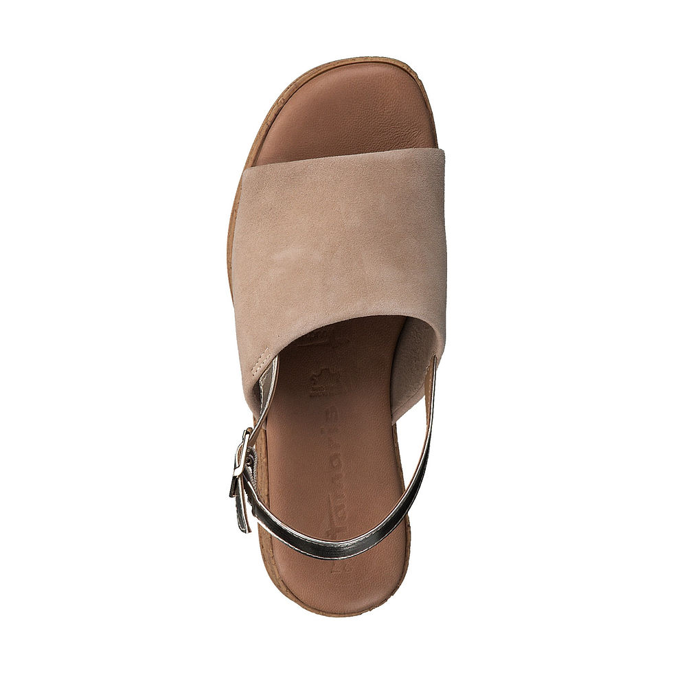Miniaturbild: Tamaris Damen Sandalette in beige