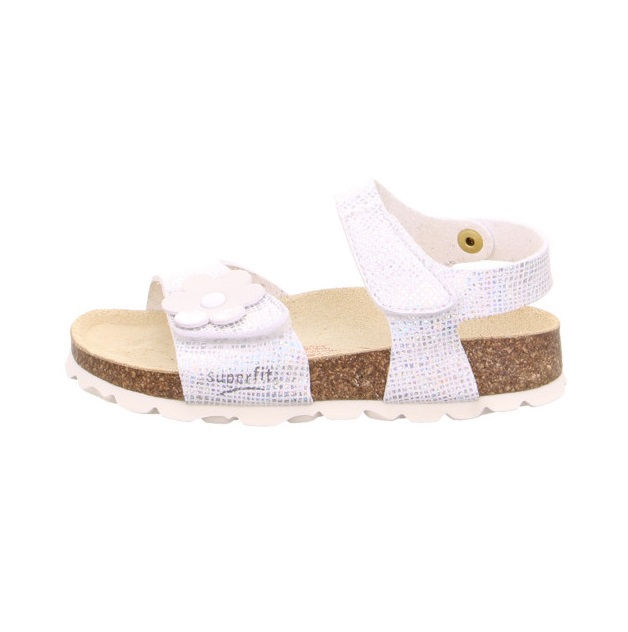Miniature : Superfit Hausschuh Fußbettpantoffel (Weiss)
