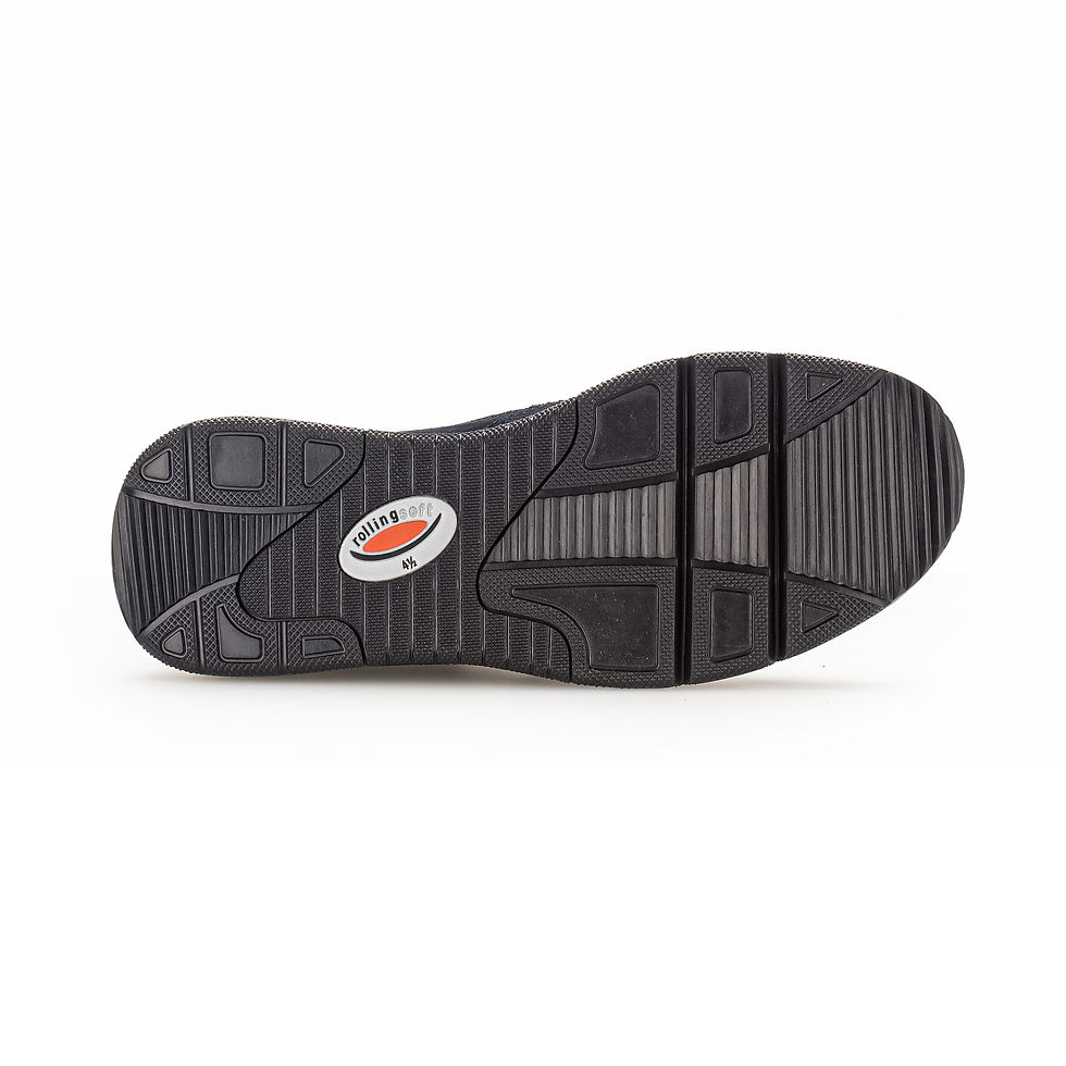 Miniaturbild: Gabor rollingsoft Abrollschuhe Schnürstiefelette in blau