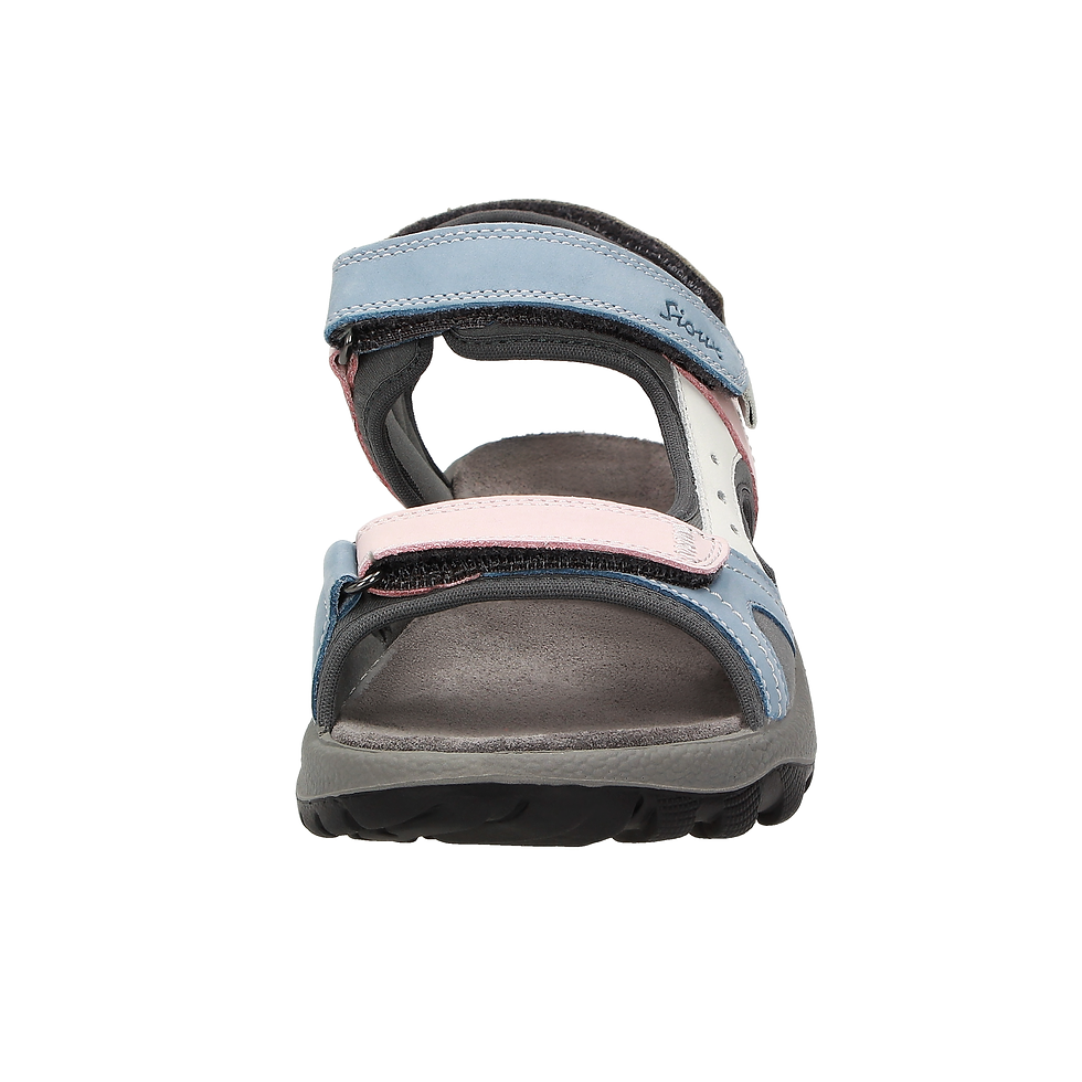 Miniaturbild: Sioux® Damen Trekking-Sandale Upendara-700 in Bleu/Rosa/Calcium