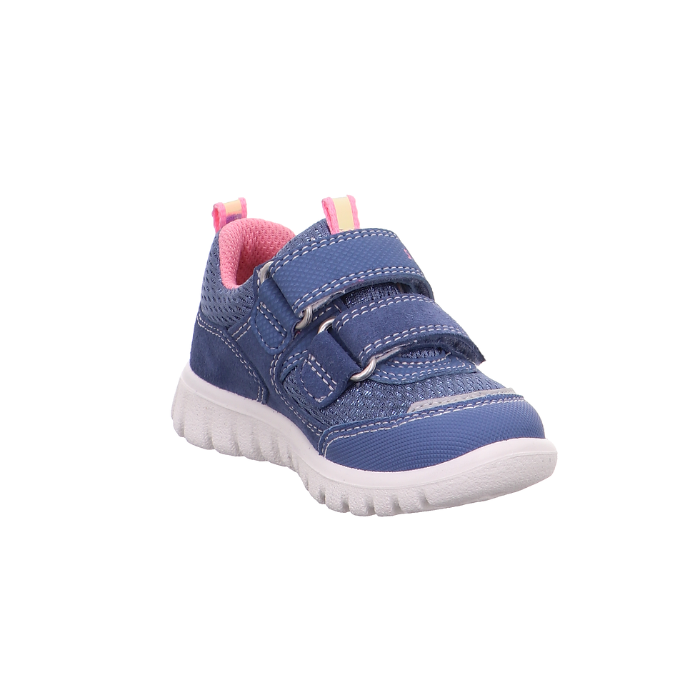 Miniaturbild: Superfit Halbschuh Lauflerner Sport7Mini in Blau/Rosa