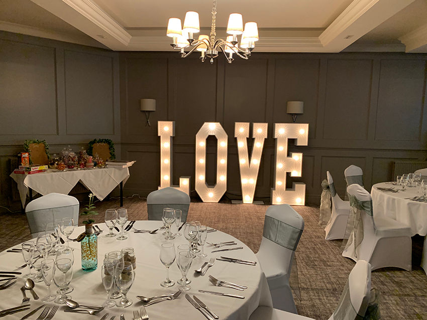 LOVE Letter Lights