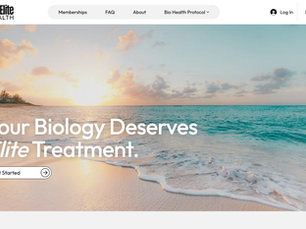 BioElite Health Website