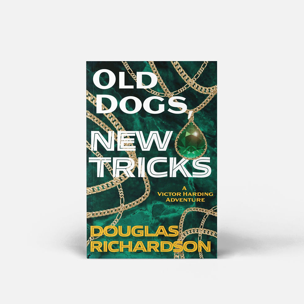 Old Dogs New Tricks book cover by Douglas Richardson