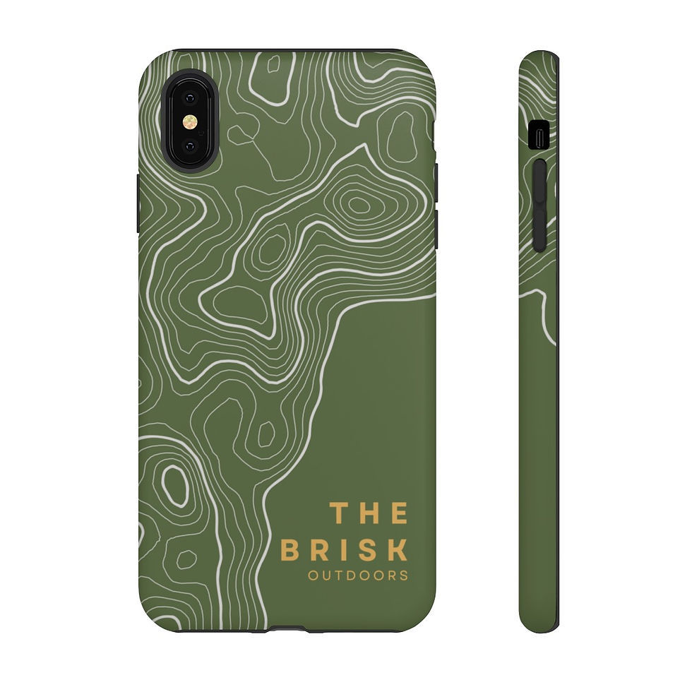 Thumbnail: Tough Case - Topo Green/White - iPhone/Samsung/Pixel