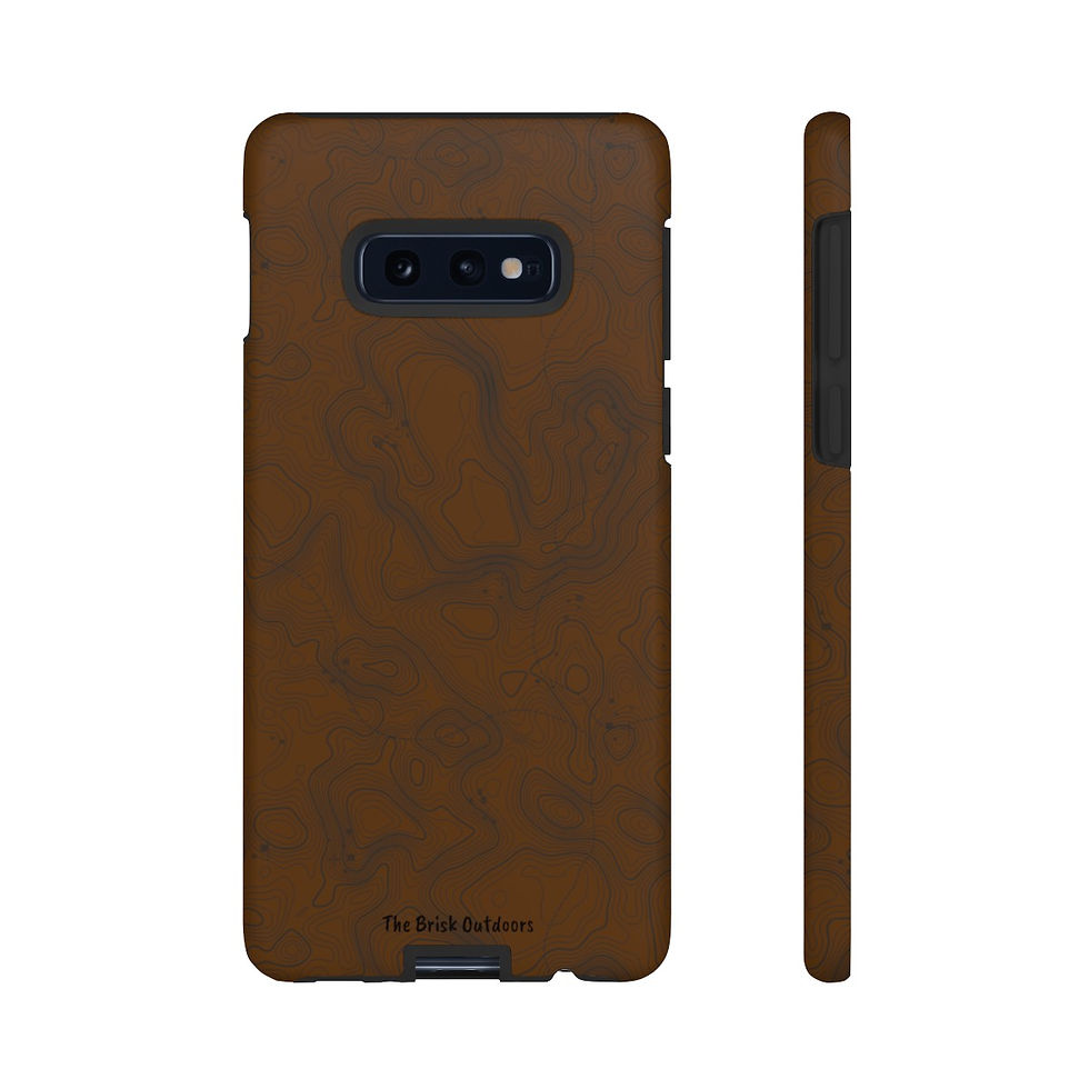 Thumbnail: Tough Case Brown Topo - iPhone/Samsung/Pixel
