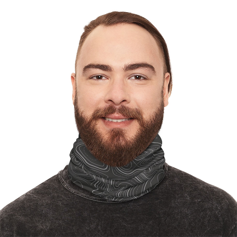 Thumbnail: Heavy Neck Gaiter - Topo Black
