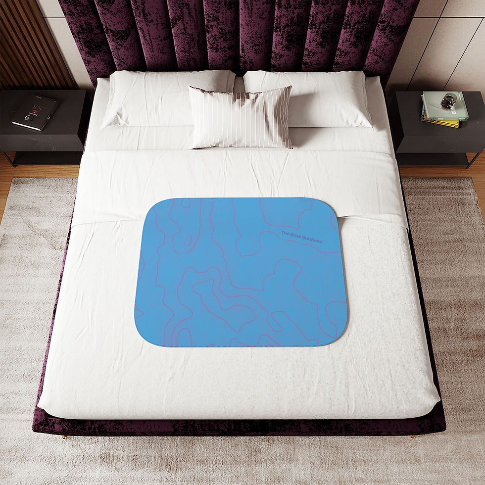 Thumbnail: Sherpa Blanket - Topo Blues