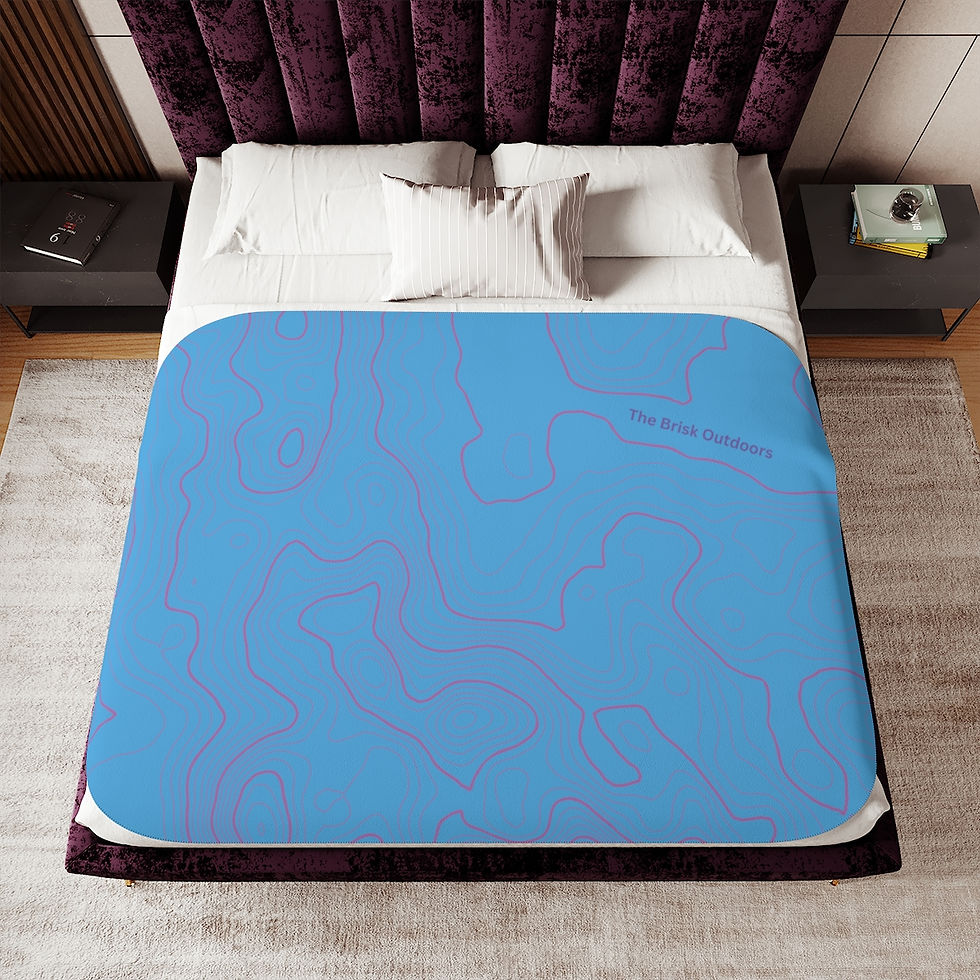 Thumbnail: Sherpa Blanket - Topo Blues