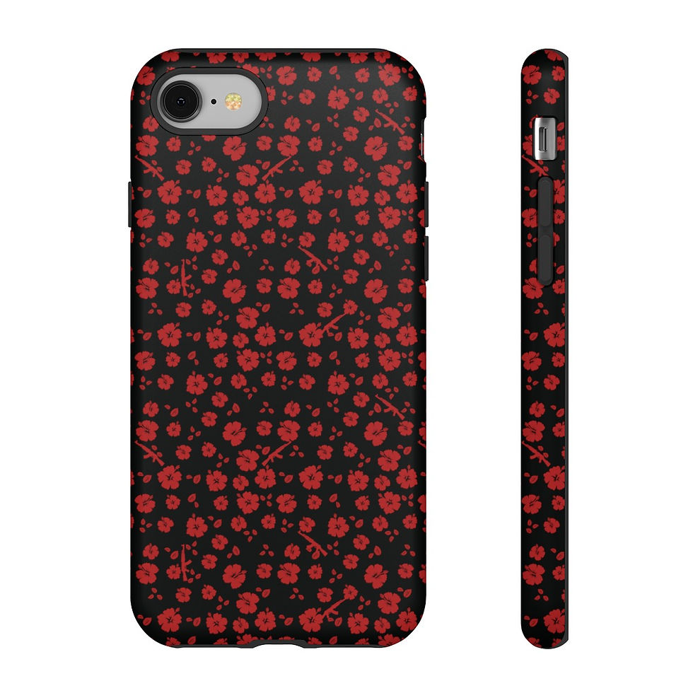 Tough Case - Hibiscus Hello - iPhone/Samsung/Pixel
