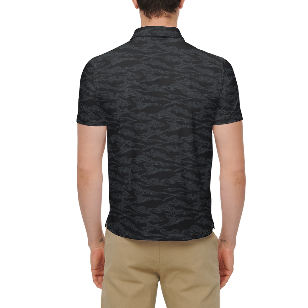Thumbnail: Polo - Black Tiger Stripe