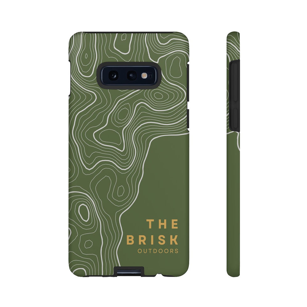 Thumbnail: Tough Case - Topo Green/White - iPhone/Samsung/Pixel