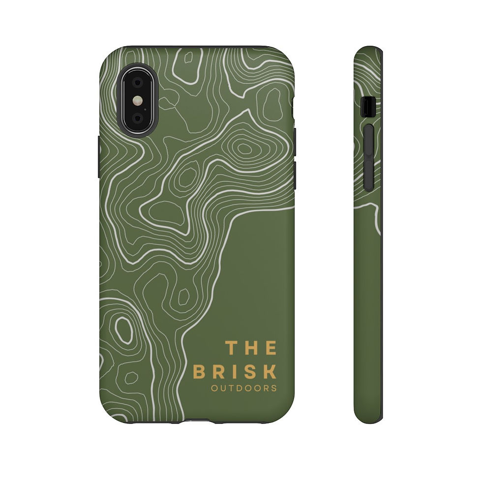 Thumbnail: Tough Case - Topo Green/White - iPhone/Samsung/Pixel