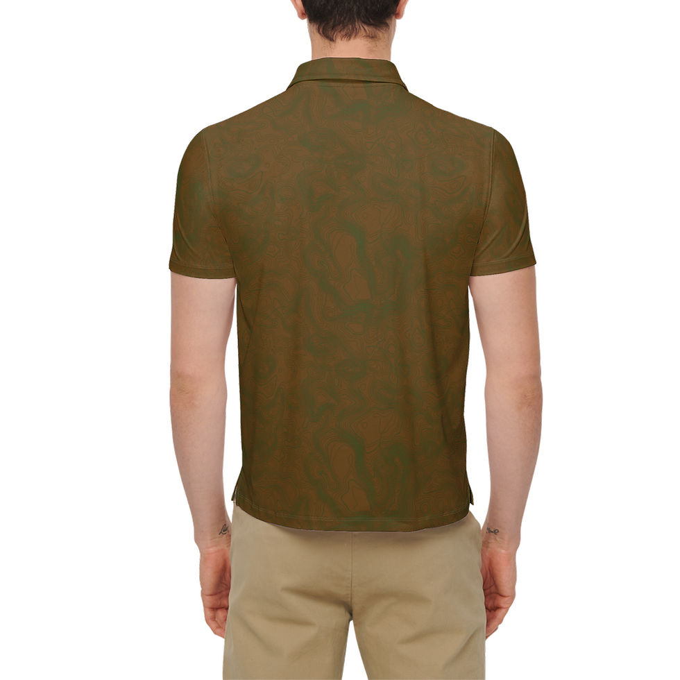 Thumbnail: Polo - Brown/Green Topo