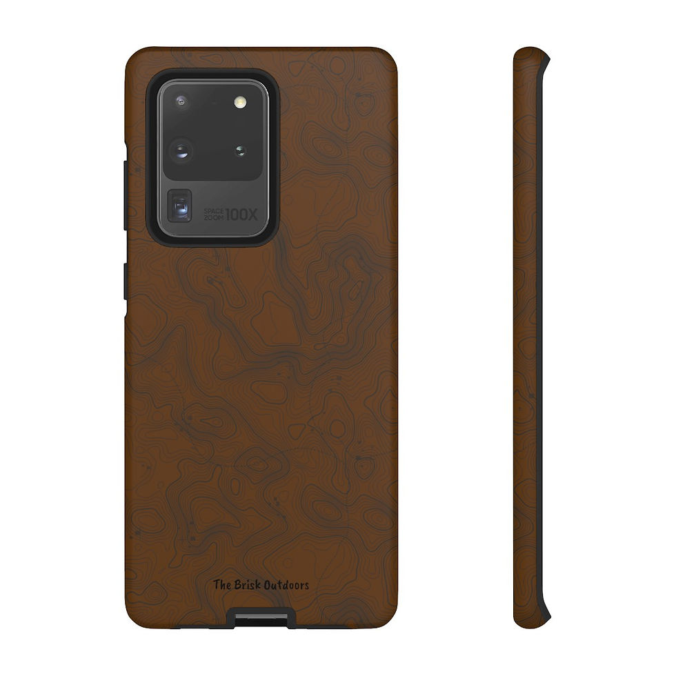 Thumbnail: Tough Case Brown Topo - iPhone/Samsung/Pixel