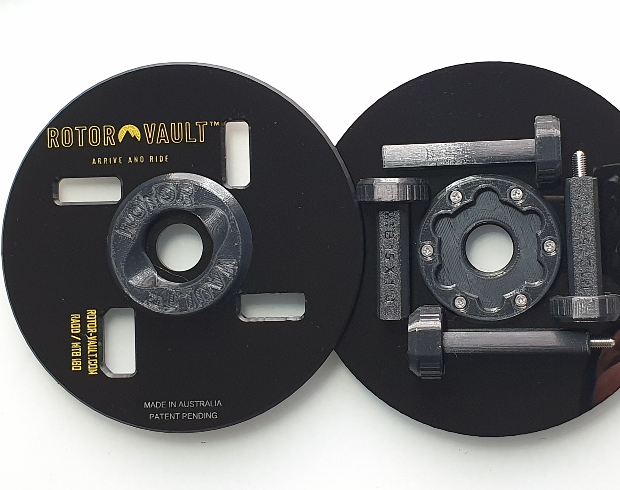 180 mm brake rotor protector