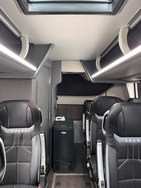 Volvo bus interior