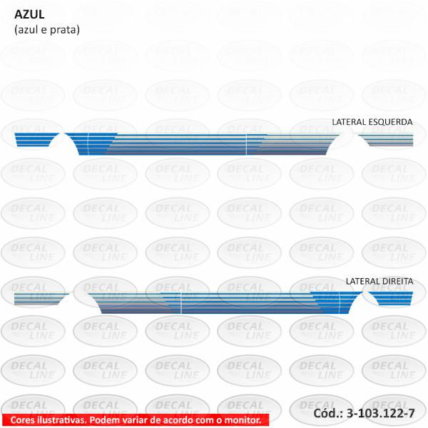 Miniatura: Faixa Auto Adesiva Para Veículo Ford Pampa Modelo 1994