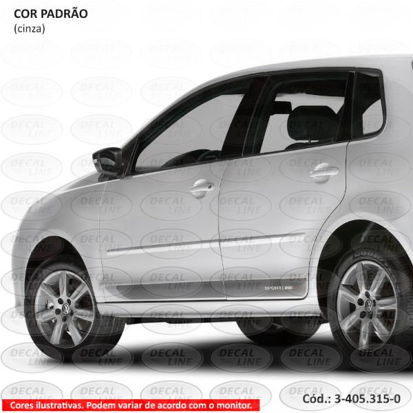 Miniatura: Faixa Auto Adesiva Volkswagen Polo Sportline Modelo 2012