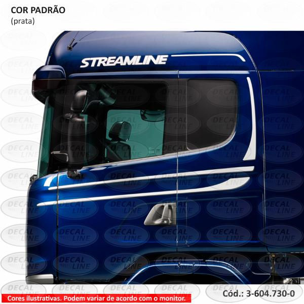 Miniatura: Faixa Auto Adesiva Para Caminhão Scania Streamline 2014