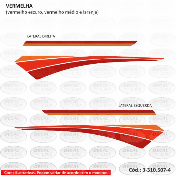 Miniatura: Faixa Auto Adesiva Para Caminhão Mercedes Benz MB 1525