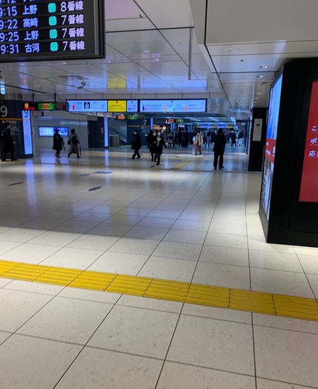今朝の東京駅