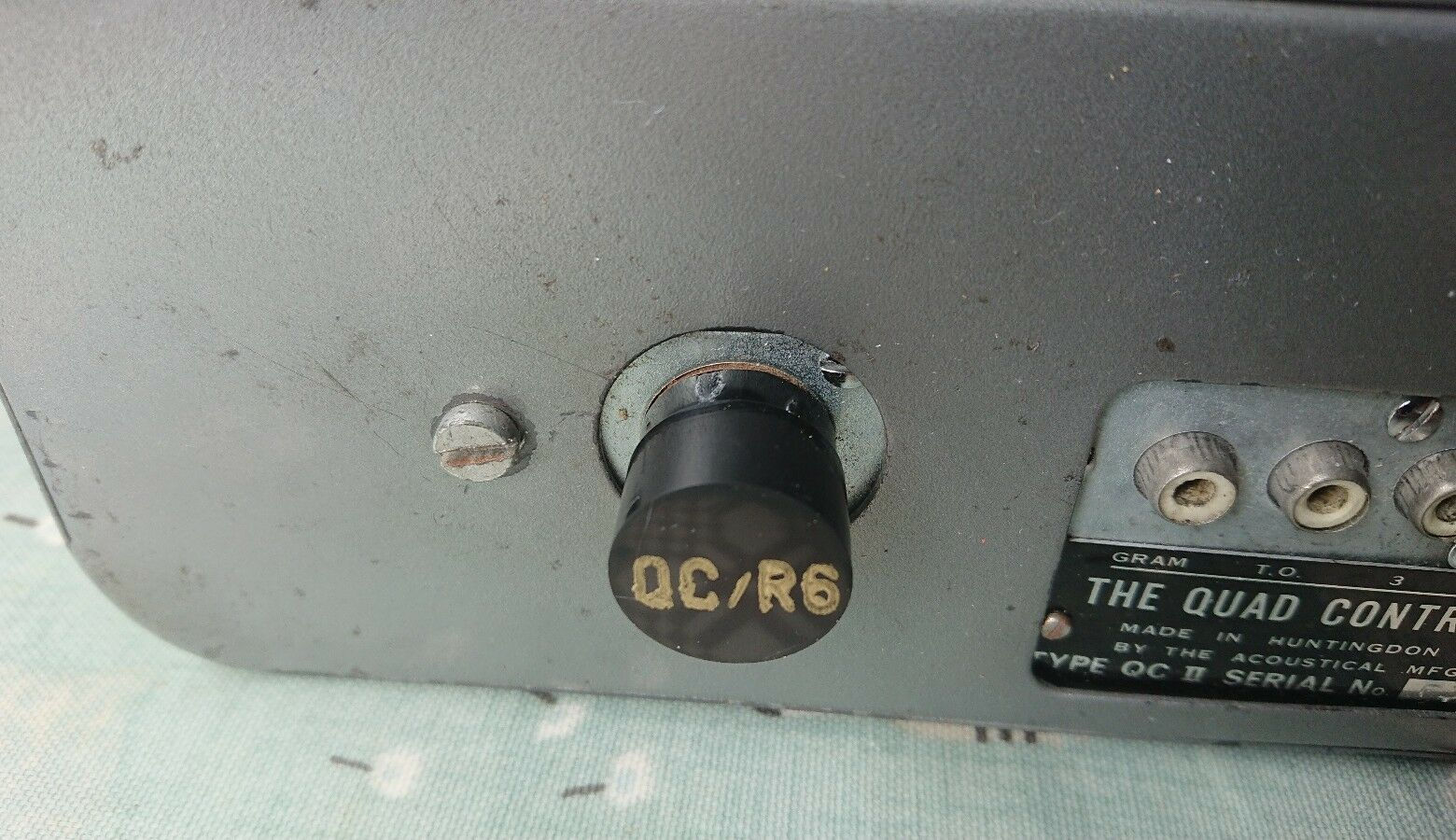 Quad II QC 2 mono pre amp - Phono adaptor type R6. New item made in UK.