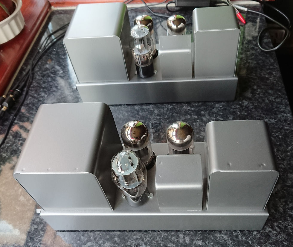 Thumbnail: Pair of Quad II mono blocks and Quad 22 Pre-amp. Fully refurbished