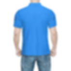 Thumbnail: ICS2 Logo Sleeve Men's Lt Blue Polo Shirt