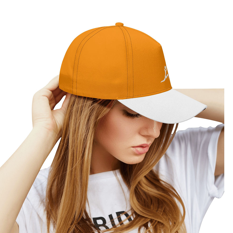 Thumbnail: ICS2 Tangerine/White Baseball Cap