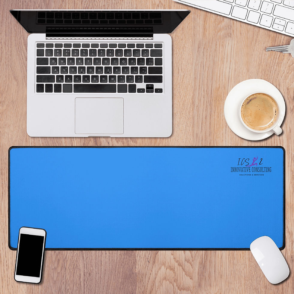 Thumbnail: ICS2 Blue Mouse Mat