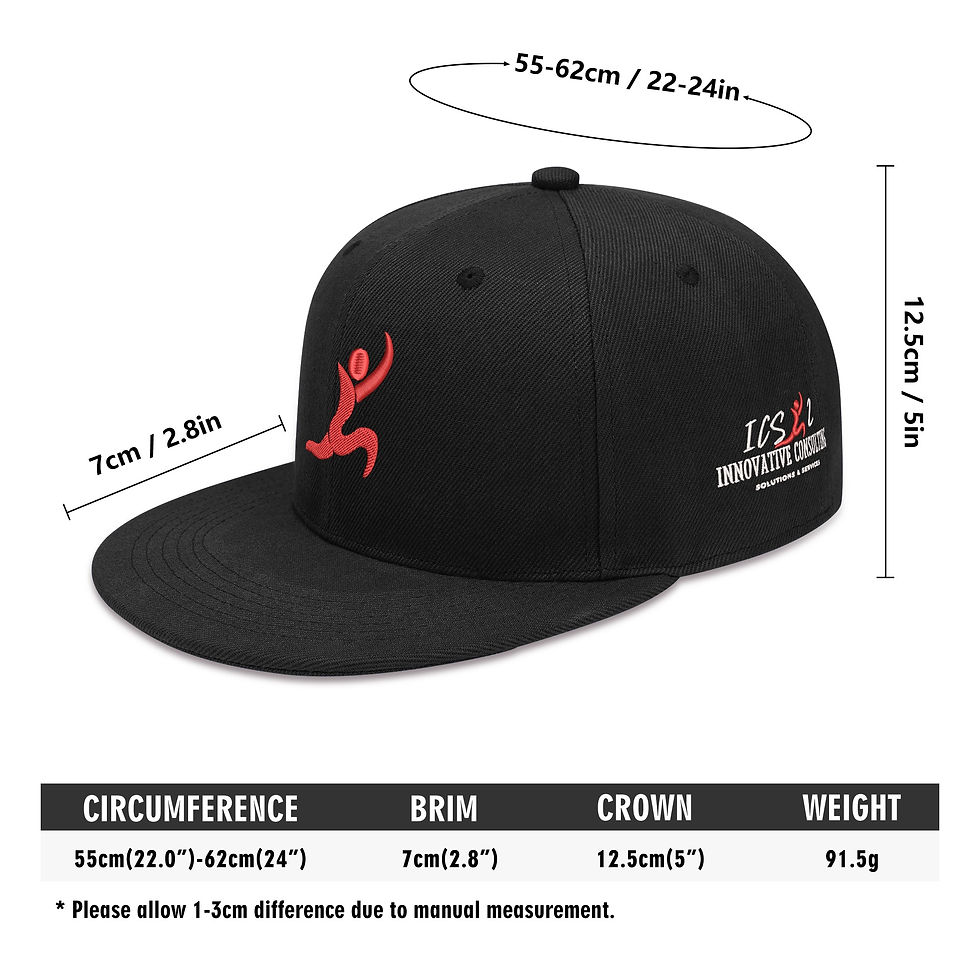 Thumbnail: ICS2 Red Jump Man Embroidered Hat