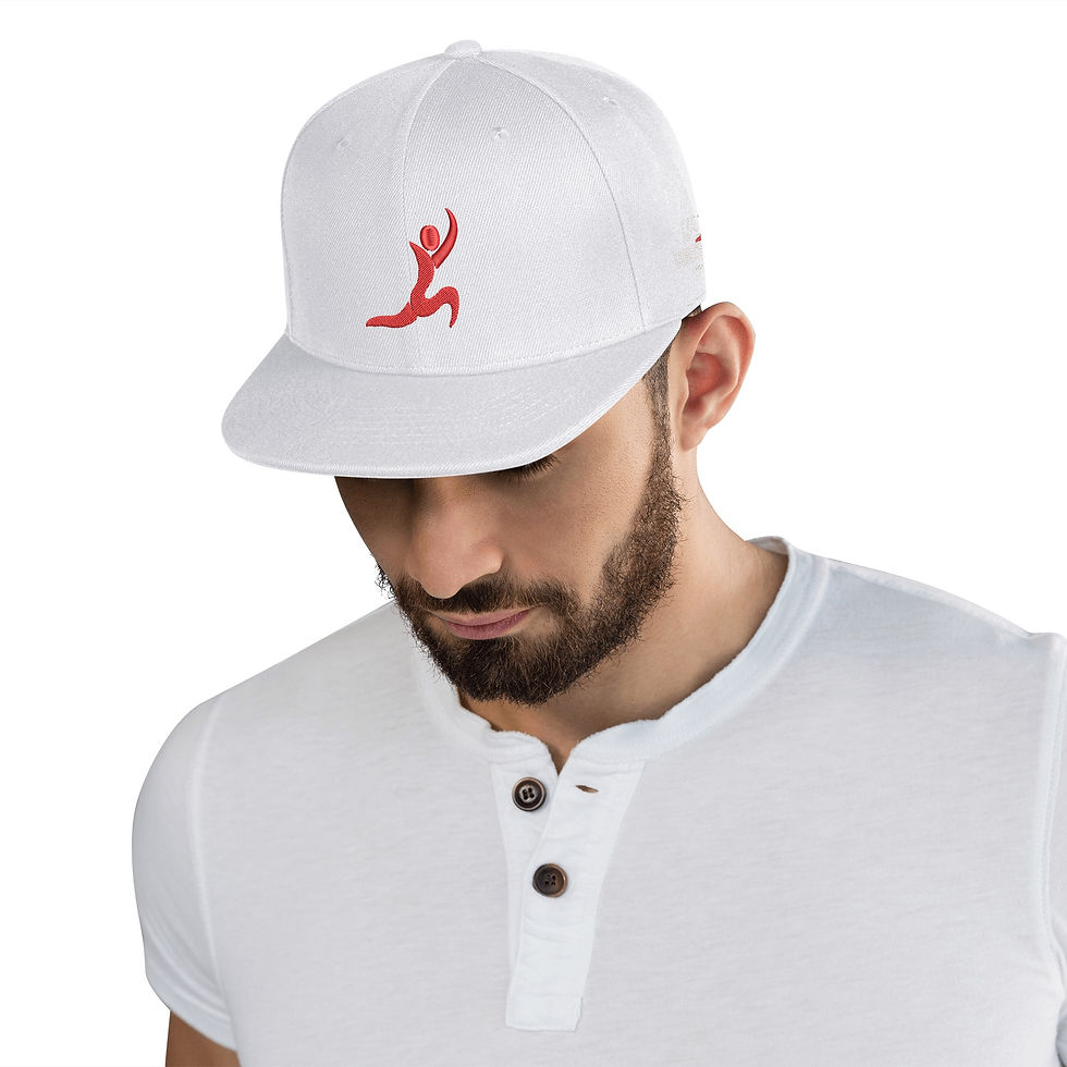Thumbnail: ICS2 Red Jump Man Embroidered Hat