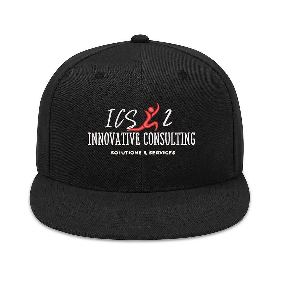 Thumbnail: ICS2 Red Jump Man Embroidered White Hat