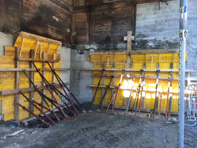 Testa Sàrl, Château-d'Oex, Maçonnerie et béton armé