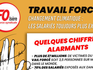 🔴Travail forcé, changement climatique : les salariés toujours plus exposés