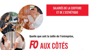 🔴Elections TPE | Salariés de la coiffure et de l’esthétique : Quelle que soit la taille de l’entreprise, FO est aux côtés de tous les salariés