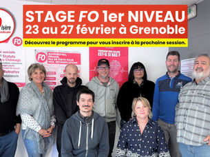 🔎CFMS : STAGE FO 1er NIVEAU - Programme