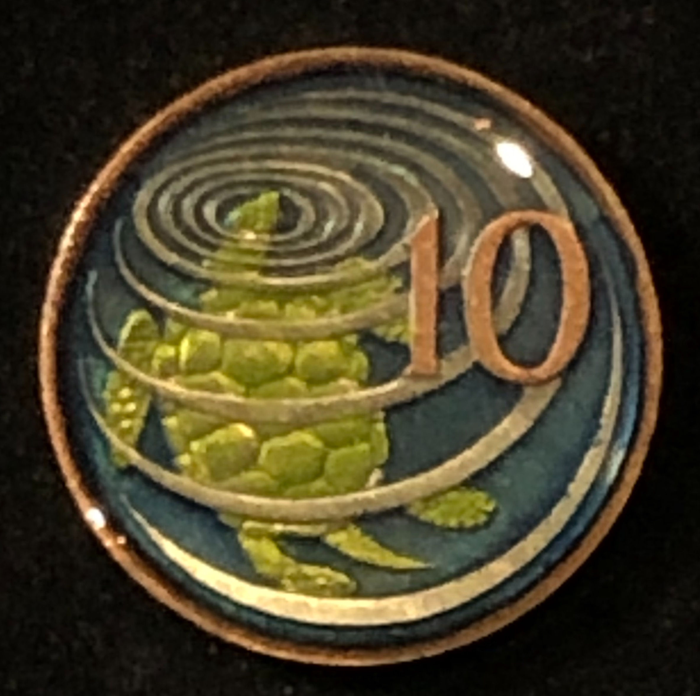 CAYMAN ISLANDS - TURTLE - 10 CENT