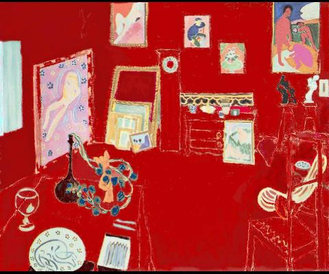 Matisse - L'atelier rouge content media