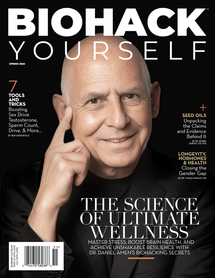 Spring 2025 cover — Dr. Daniel Amen