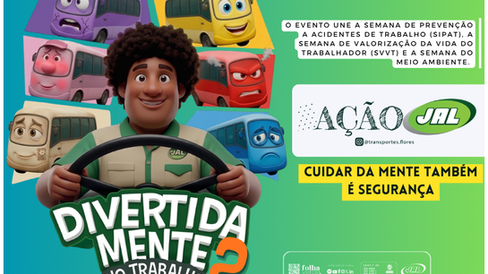 Ação JAL será realizada em julho com o tema Divertidamente no trabalho 2